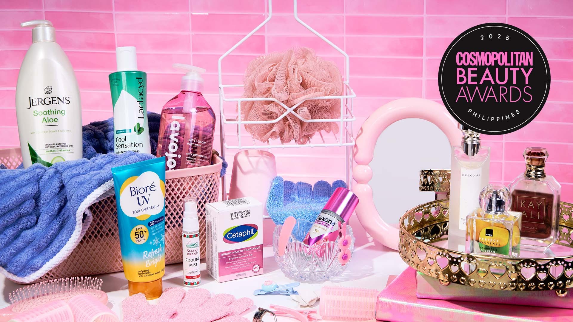 cosmo beauty awards 2025 body care winners